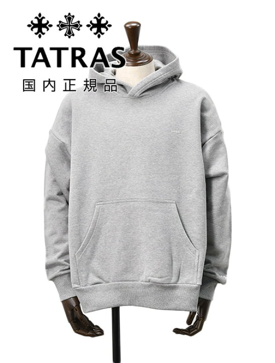 楽天市場】タトラス TATRAS プルオーバーパーカー メンズ スウェット 