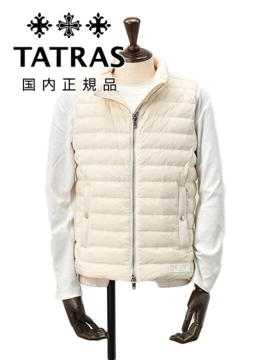 楽天市場】タトラス TATRAS ライトダウンベスト メンズ ORGA オルガ 