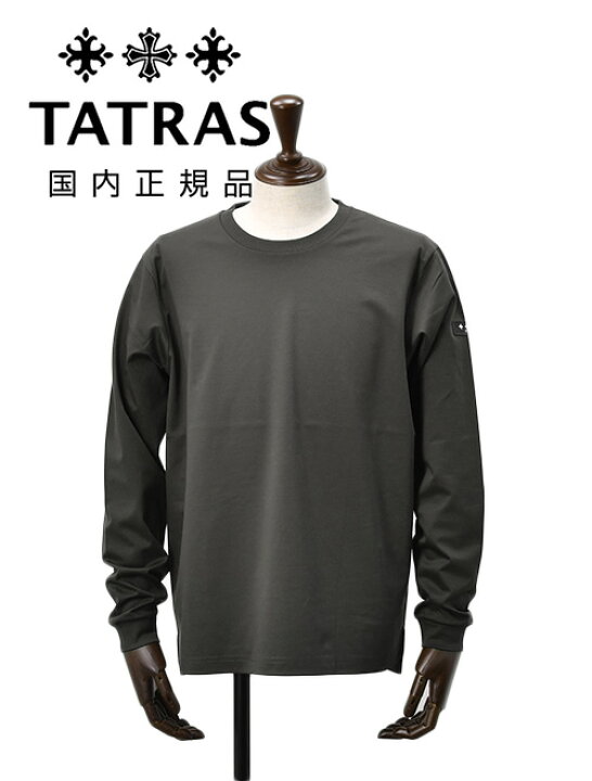 楽天市場】タトラス TATRAS 長袖Tシャツ メンズ クルーネック 