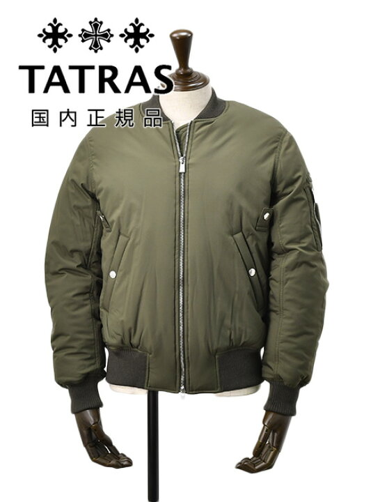 楽天市場】タトラス TATRAS MA-1型ダウンジャケット メンズ ミリタリー 