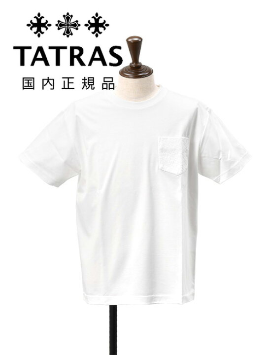 楽天市場】タトラス TATRAS 半袖Tシャツ メンズ クルーネック 