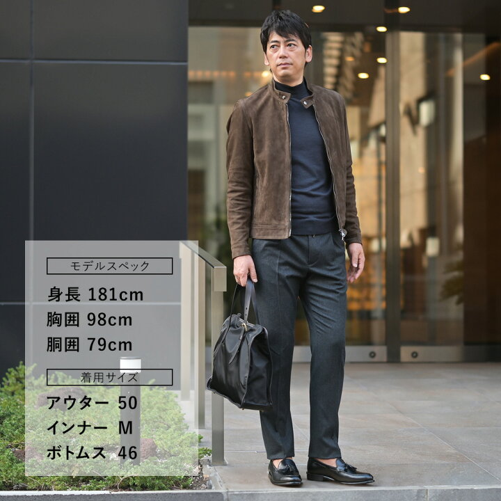 楽天市場】エンメティ EMMETI シングルライダース メンズ レザー 