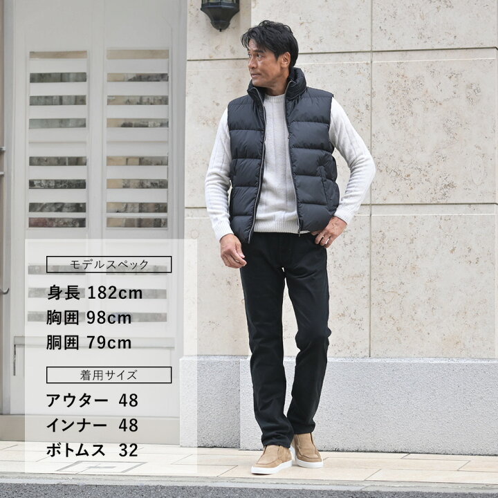 楽天市場】【SALE! 20%off】ヘルノ HERNO ダウンベスト リブネック 