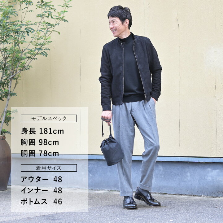 楽天市場】エンメティ EMMETI シングルライダース メンズ レザー  