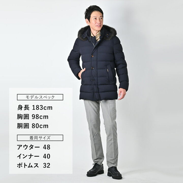 楽天市場】ムーレー MooRER 国内正規品 メンズ 軽量ダウンジャケット 