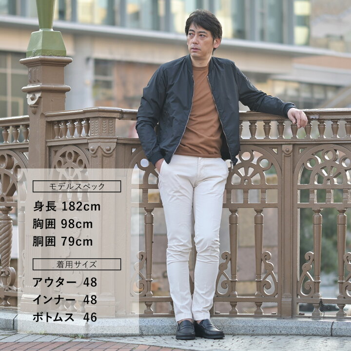 MooRER ムーレー M-65 スタンドカラー ブルゾン 48 ブラウン moorer ムーレー 春物 ミリタリージャケット サイズ48 MooRER 