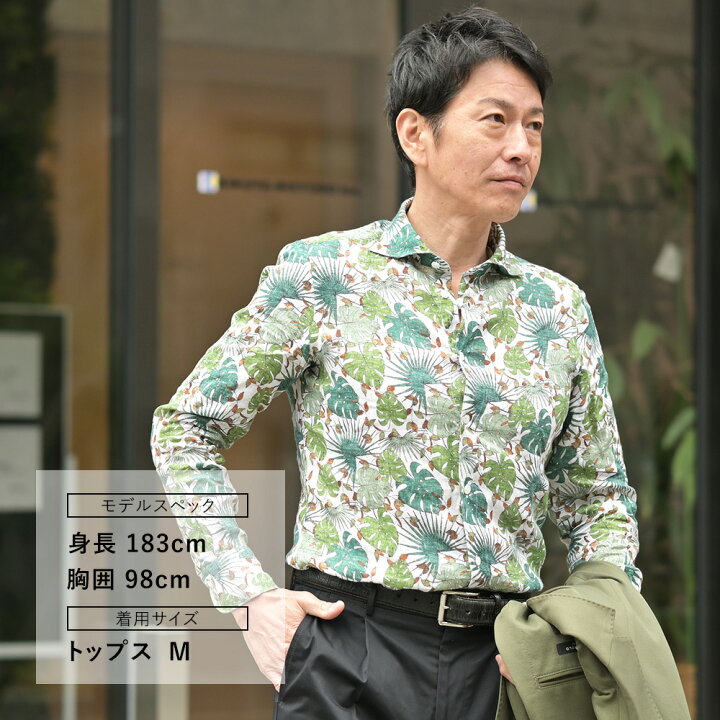 楽天市場】【秋先取り20】フィナモレ Finamore 長袖カジュアルシャツ  