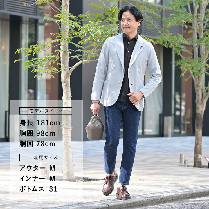 楽天市場】ラルディーニ LARDINI ニットジャケット メンズ 2つ釦 