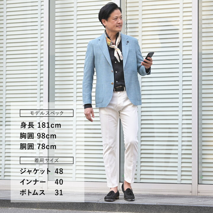 楽天市場】ラルディーニ LARDINI テーラードジャケット メンズ 2つ釦 