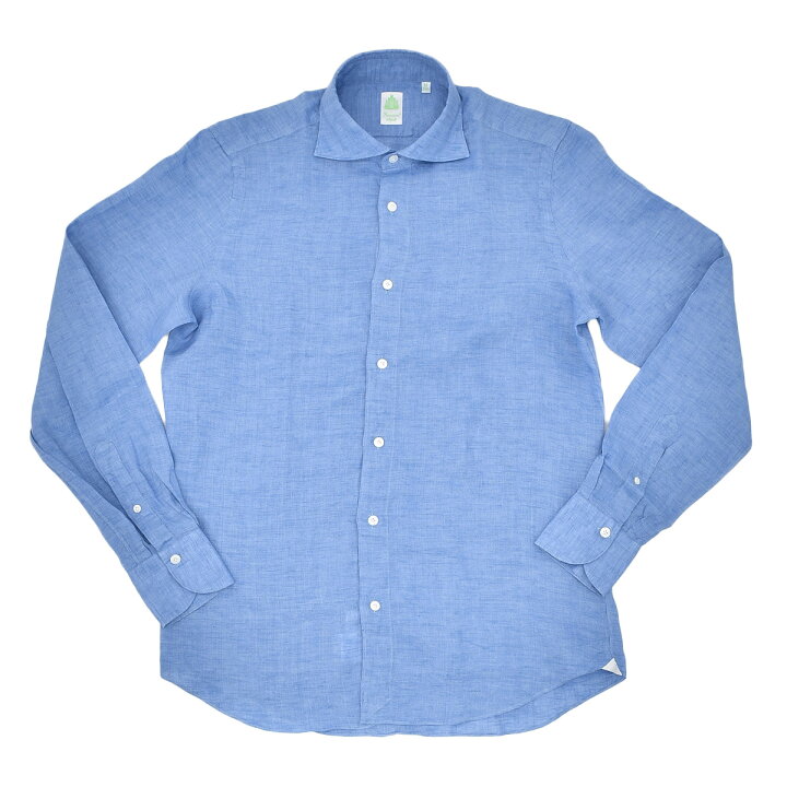 楽天市場】【秋先取り20】フィナモレ Finamore 長袖カジュアルシャツ  