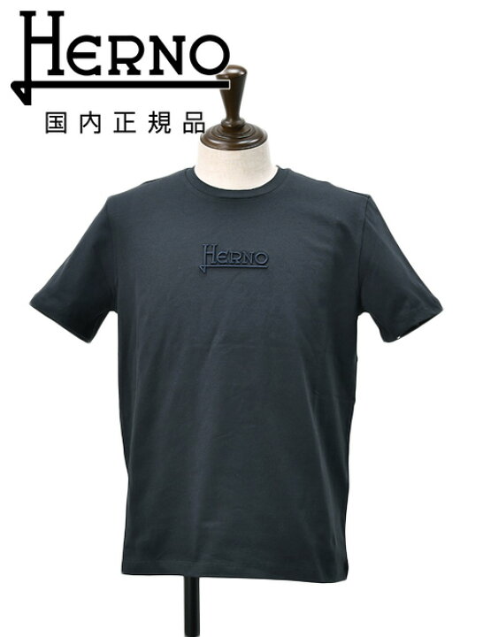 楽天市場】ヘルノ HERNO 半袖Tシャツ メンズ クルーネックカットソー 