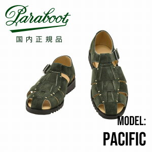 �p���u�[�c�@�@PARABOOT �O���J�T���_�� �����Y PACIFIC �p�V�t�B�b�N �O���[�� �x���A�X�G�[�h SPORT�\�[�� �O���f�B�G�[�^�[ �҂ݍ��� �X�g���b�v���� �������K�i �ł�ł���� �u�����h