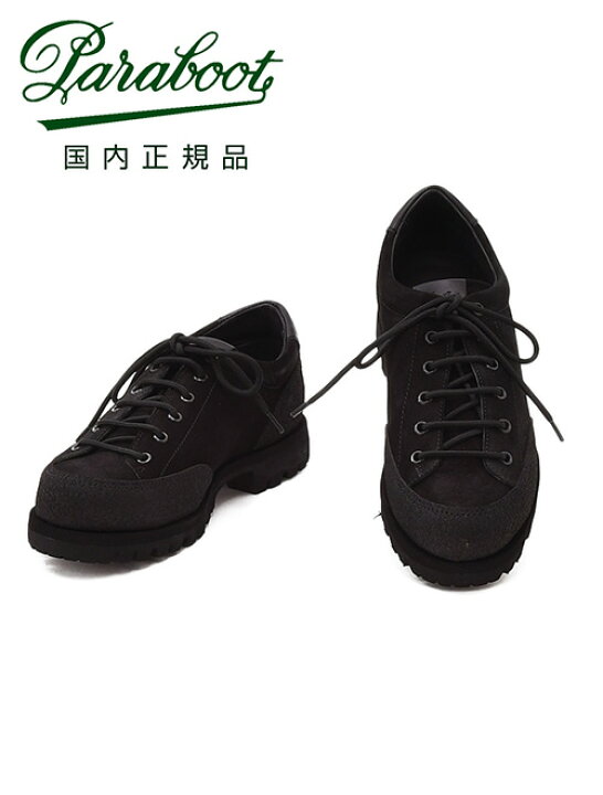 楽天市場 パラブーツ Paraboot メンズ アンクル ローカットブーツ Montana モンタナ ブラックスエードレザーシューズ 軽量 フランスブランド 国内正規品 インポートセレクトshopでらでら