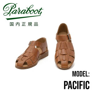 �p���u�[�c�@�@PARABOOT �����Y ���U�[�T���_�� �p�V�t�B�b�N PACIFIC �I�C���h���U�[ GR GOLD�u���E�� �O���f�B�G�[�^�[ �҂ݍ��� �X�g���b�v���� �������K�i �t�����X�u�����h