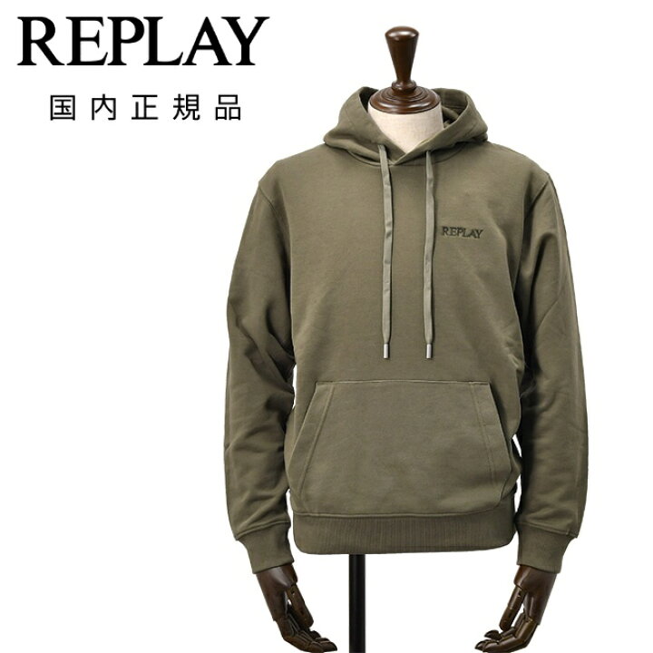 楽天市場】【スーパーSALE限定30】リプレイ REPLAY プルオーバー 