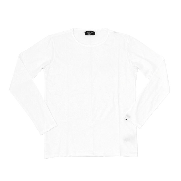 楽天市場】リプレイ REPLAY 長袖Tシャツ メンズ クルーネック 