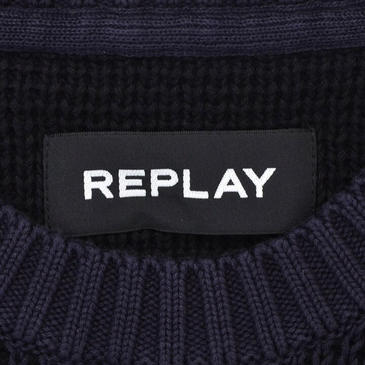 REPLAY ICON SELECTION ニット・セーター ダークグレー