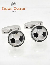 サイモンカーター　　SIMON CARTER メンズアクセサリー カフス カフリンクス サッカー フットボール お洒落 cufflinks パーティー イギリス でらでら 公式ブランド