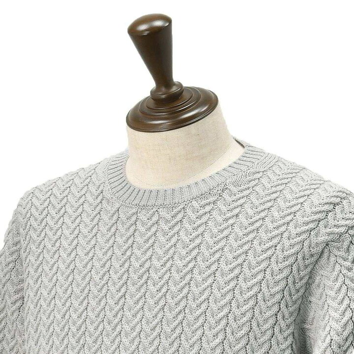 楽天市場】【秋先取り20】ザノーネ ZANONE ケーブル編みニット メンズ  