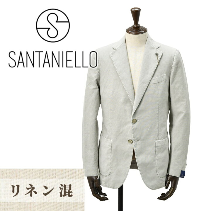楽天市場】サンタニエッロ SANTANIELLO シングルジャケット メンズ 