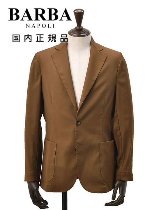 楽天市場】バルバ BARBA シャツジャケット メンズ シングル2つ釦 EASY 