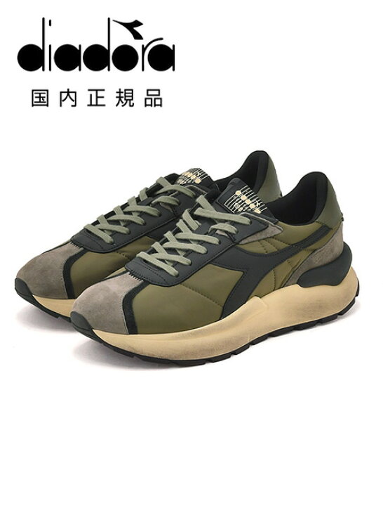 楽天市場】ディアドラ ヘリテージ Diadora Heritage レザースニーカー  