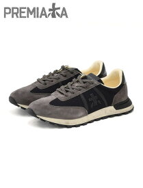 【ss期間限定 30%off】プレミアータ ホワイト　　PREMIATA WHITE スニーカー メンズ ジョンロー JOHNLOW サスティナブル ブラック&グレー evoloスエードコンビ ローカット ランニングシューズ 国内正規品 でらでら 公式ブランド