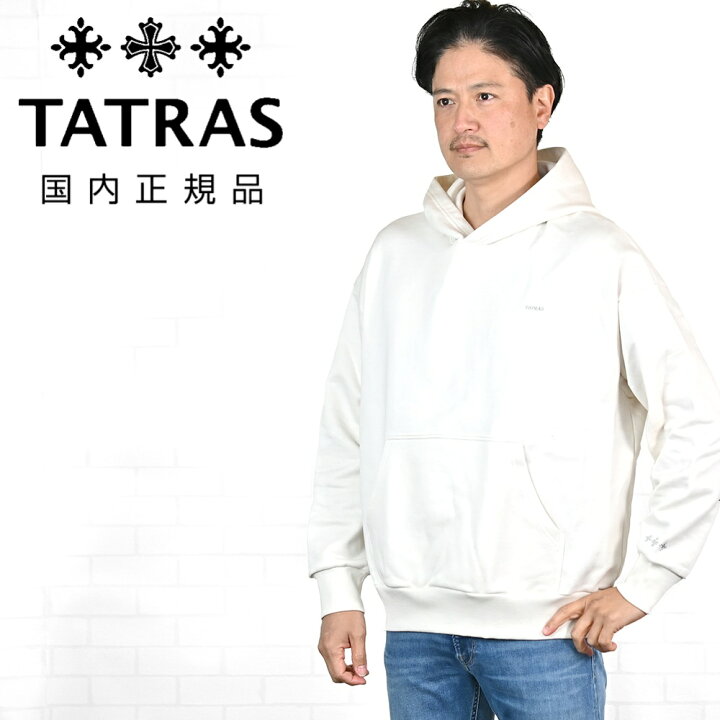 楽天市場】タトラス TATRAS プルオーバーパーカー メンズ スウェット 