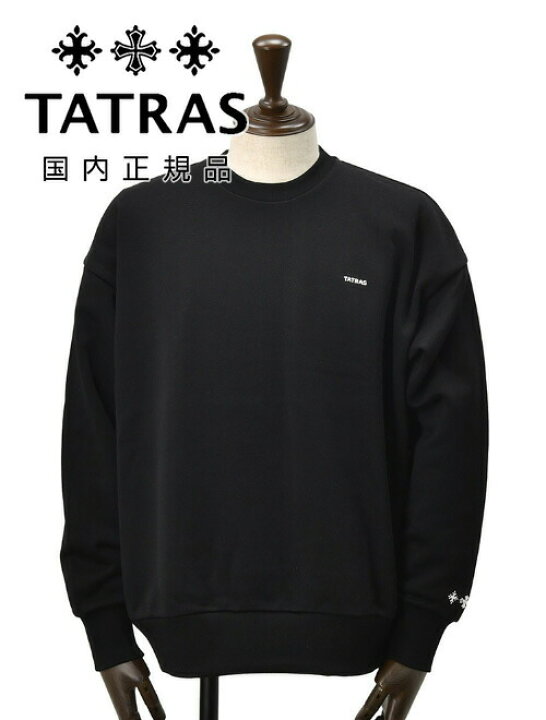 楽天市場】タトラス TATRAS 長袖トレーナー メンズ スウェットシャツ 