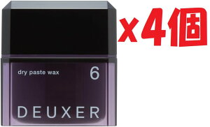 4�Z�b�g �i���o�[�X���[ DEUXER(�f���[�T�[) �h���C�y�[�X�g���b�N�X 6 80g 2F-OKU