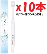 10本セット ローラー型歯ブラシ コロコロブラシ 歯科医がうなる歯ブラシ カラーランダム 2F-OKU