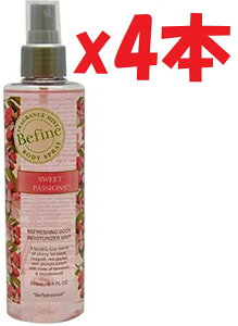 4�{�Z�b�g �X�E�B�[�g�p�b�V�����@�{�f�B�~�X�g�@�X�v���[ 270ml 9oz by BeFine �r�t�@�C�� 2k4