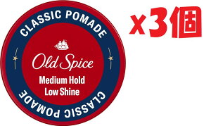 3�Z�b�g Old spice Pomade with beeswax 2.22oz / �I�[���h�X�p�C�X �|�}�[�h 63g [���s�A���i] 2e4