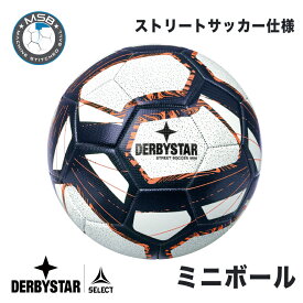 【公式】ダービースター ミニボール ストリートサッカー DERBYSTAR MINIBALL Street Soccer 47cm レジャーミニボール マシン縫いボール サッカーボール サッカー ボール