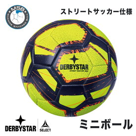 【公式】ダービースター ミニボール ストリートサッカー DERBYSTAR MINIBALL Street Soccer 47cm レジャーミニボール マシン縫いボール サッカーボール サッカー ボール