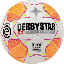 【公式】DERBYSTAR ダービースター ブリラント APS エールディヴィジ 公式試合球 5号球 FIFA国際公認球 BRILLANT APS EREDIVISIE 2018/2019 サッカーボール サッカー ボール FIFA検定球 ジュニアユース ユース 中学生 高校生 社会人 手縫い キック 練習 育成球 試合球