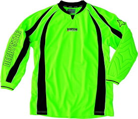 【公式】DERBYSTAR ダービースター キーパーシャツ LIGA パッド付き グリーン GKシャツ GKウェアー ゴールキーパー キーパー ゴールキーパーシャツ サッカー フットサル プロテクター パッド付 長袖