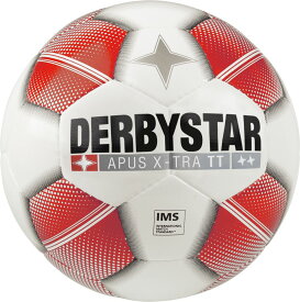 【公式】DERBYSTAR ダービースター APUS X-TRA TT 5号球 IMS検定球 サッカーボール サッカー ボール ジュニアユース ユース 中学生 高校生 社会人 手縫い キック 練習 育成球 5号