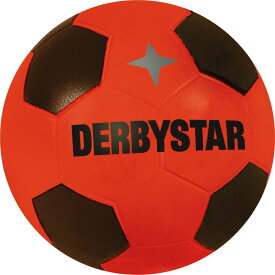 【公式】DERBYSTAR ダービースター ミニソフトボール 円周 23cm MINI SOFT BALL ミニボール RED/BLACK サッカーボール サッカー ボール