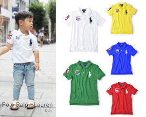 �������� �����t���[�����@POLO RALPH LAUREN BOYS �r�b�O�|�j�[ �|���V���c BIG PONY POLO �t���b�O �� �����t ���̎q [2019_2]