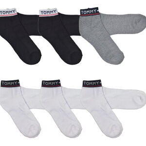 g~[ qtBK[TOMMY HILFIGER SOCKS Y V[g\bNX C 3Zbg 3Pk Quater/ ATE399
