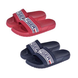 【●ポイント最大5倍！4/25限定！】【売り切り】 トミーヒルフィガー キッズ サンダル Tommy hilfiger Geo Logo Slide シャワーサンダル ビーチサンダル スリッパ 男の子 女の子 子供 ジュニア プレゼント ギフト お洒落 おしゃれ