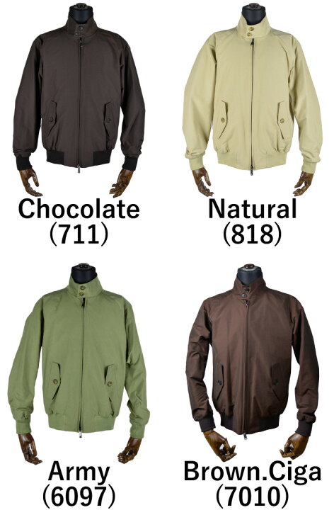 楽天市場】バラクータ G9 BARACUTA ハリントン レギュラーフィット 