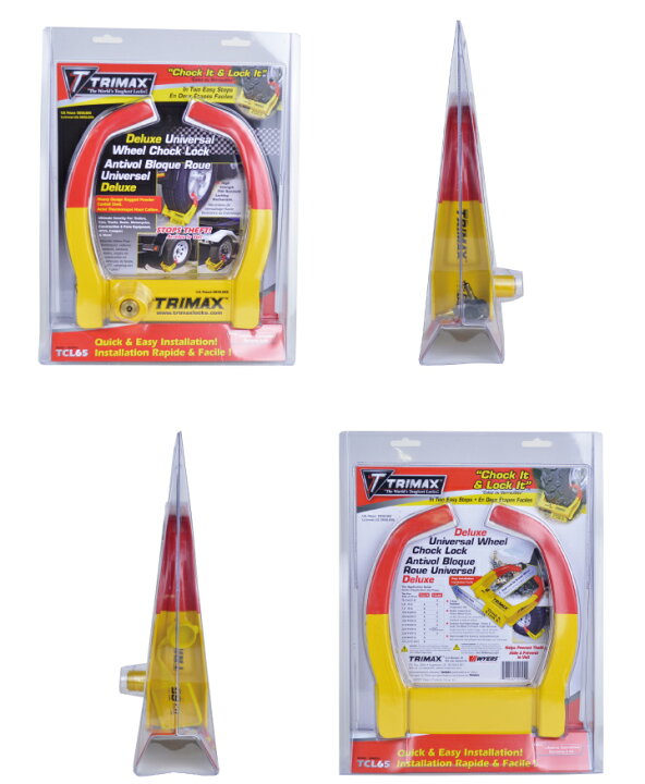 楽天市場】トライマックス TRIMAX TCL65 ホイールチョックロック WHEEL 