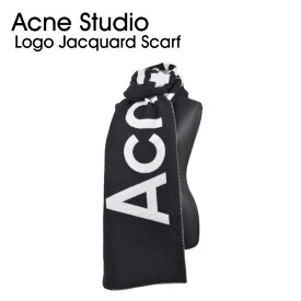 アクネステュディオズ Acne Studios ロゴ ジャカードスカーフ LOGO JACQUARD SCARF FN-UX-SCAR000155 CA0154 大判 ショール ストール マフラー 無地 プレーン おしゃれ お洒落