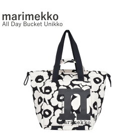 【●6/5限定！ポイント最大5倍付与！】マリメッコ Marimekko モノ シティー トート ウニッコ Mono City Tote Unikko 092196 レディースバッグ トートバッグ ユニセックス 大きめ ロゴ 花柄 旅行 シンプル お洒落 オシャレ