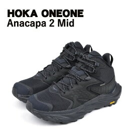ホカ オネオネ HOKA ONEONE アナカパ2ミッドGTX Anacapa2MidGTX HOPARA 1141633-BBLC アウトドア ハイキングシューズ ミッドカット ゴアテック 靴 メンズ 快適性 スニーカー