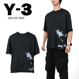 Y3 ワイスリー GXS SS TEE 2 グラフィック ショートスリーブティーツー IN4349 ユニセックス Tシャツ 半袖 山本耀司 Yohji Yamamoto スポーティー 吸湿性