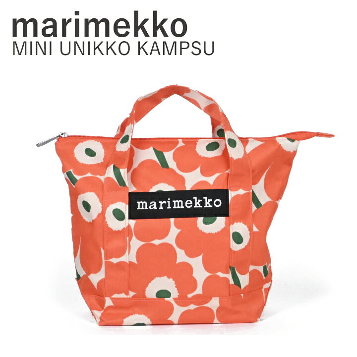 楽天市場】マリメッコ Marimekko/ Mini Unikko KAMPSU トートバッグ 花 