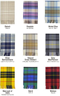 【300円OFFクーポン!+5%還元!】ジョンストンズカシミアストール大判Johnstonsチェックストールタータンチェックストールマフラーブランケット190cm×72cmWA000056【西日本】